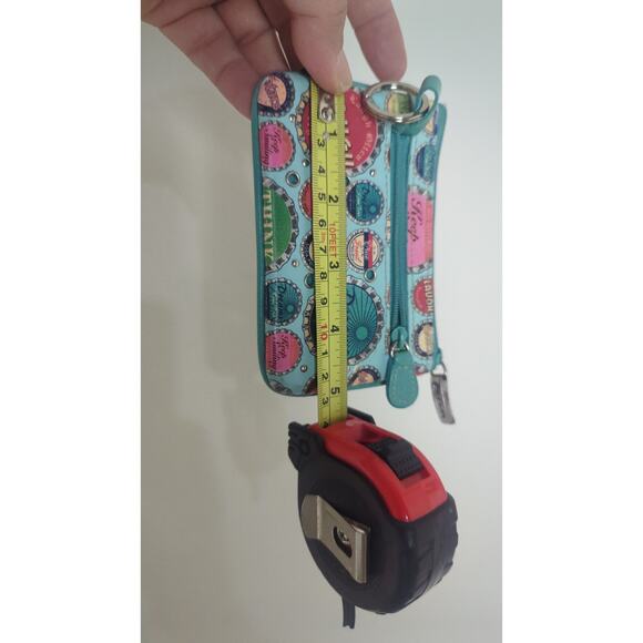 Fossil Vintage Inspired Bottle Cap ID Wallet Keychain Charm Bag - Picture 6 of 6